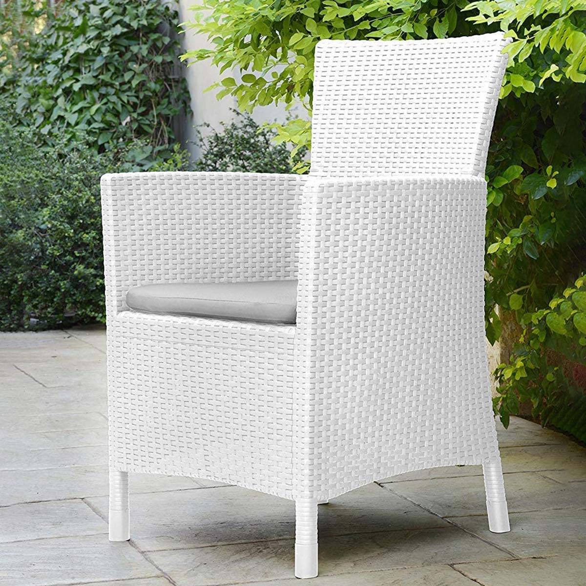 Patio Chair Keter Iowa Chair Keter K215518 Sedia Iowa Bianca Leroy