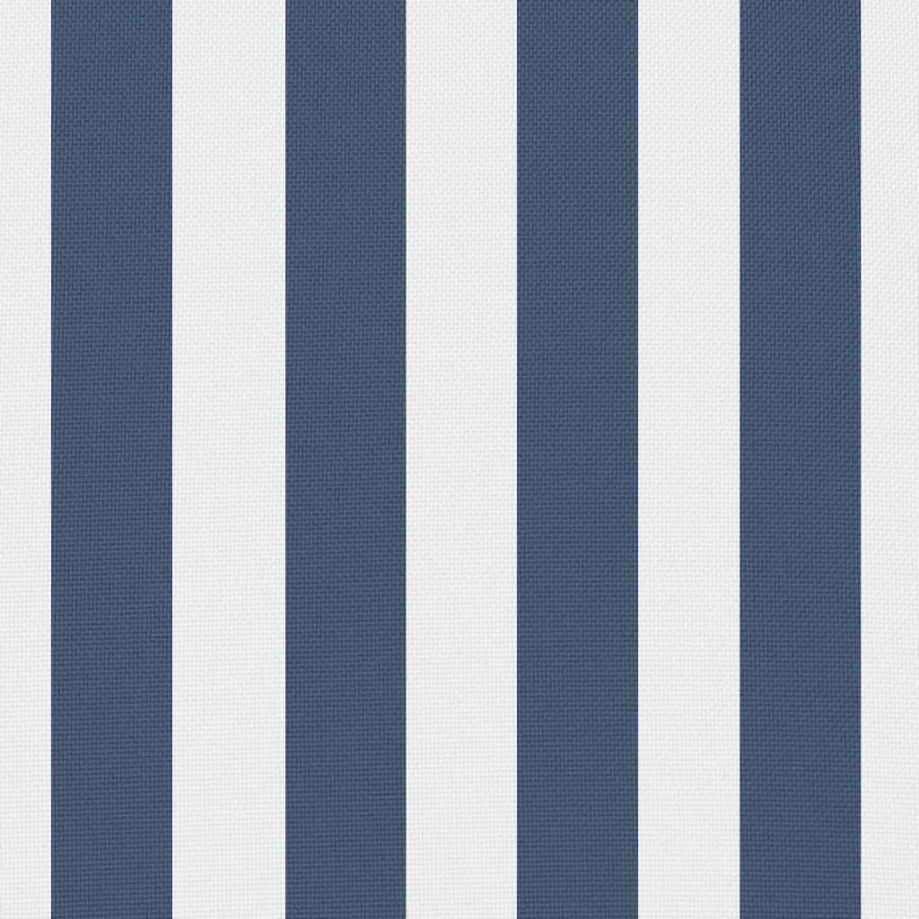 Cojines para exterior a rayas 60x40 cm azul marino 2 unidades vidaXL - 8