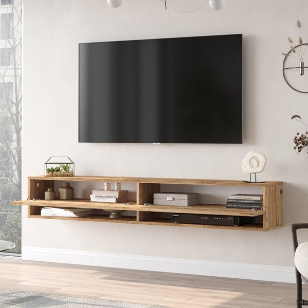 Yurupa - Élégant Meuble TV Futura FR9-A 180 Cm Pin - 8