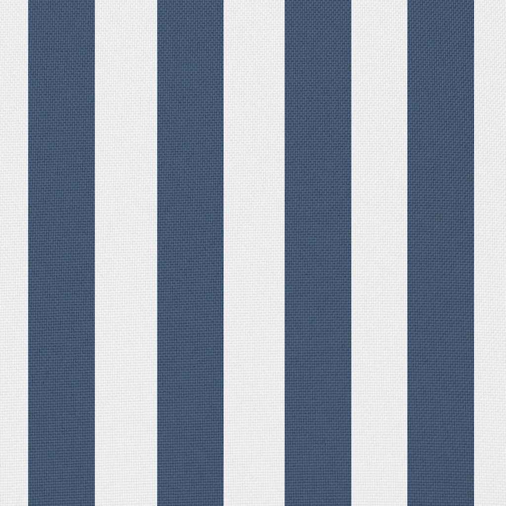 Cojines para exterior a rayas 60x40 cm azul marino 2 unidades vidaXL - 5