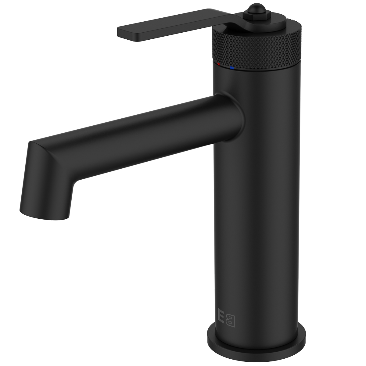 Molette bateria umywalkowa niska czarny matowy