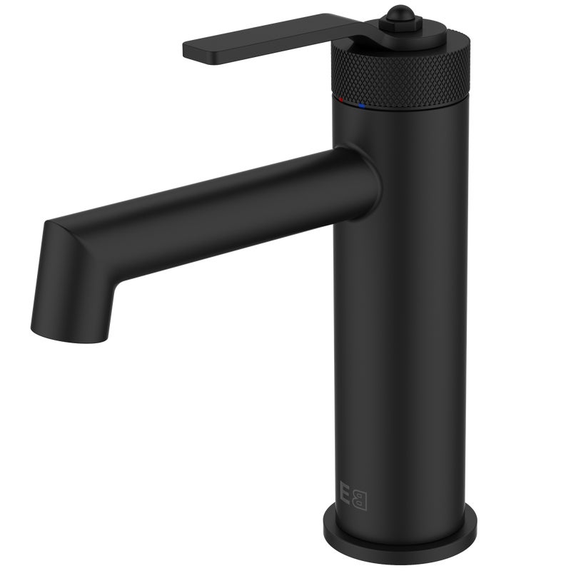 Molette bateria umywalkowa niska czarny matowy