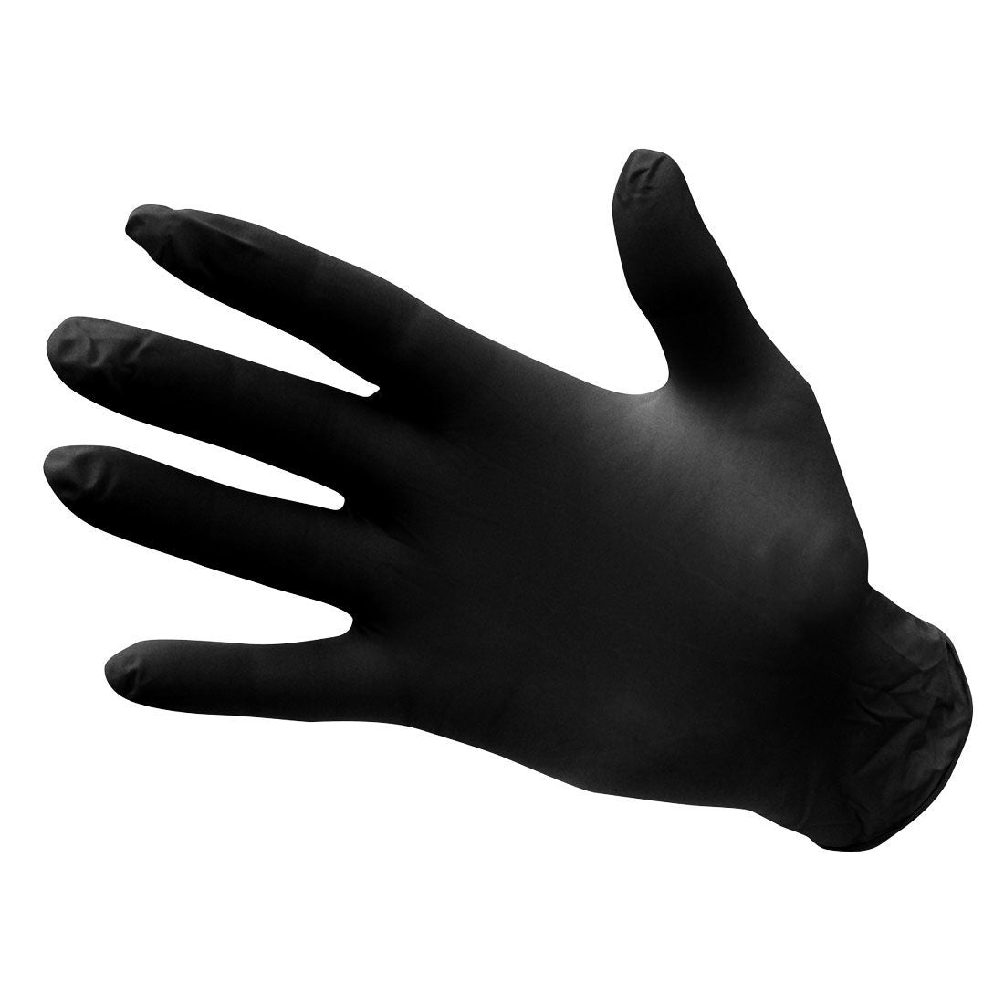 100 gants nitrile A925 non poudrés à usage unique Noir - Portwest - Taille L-9 - 3
