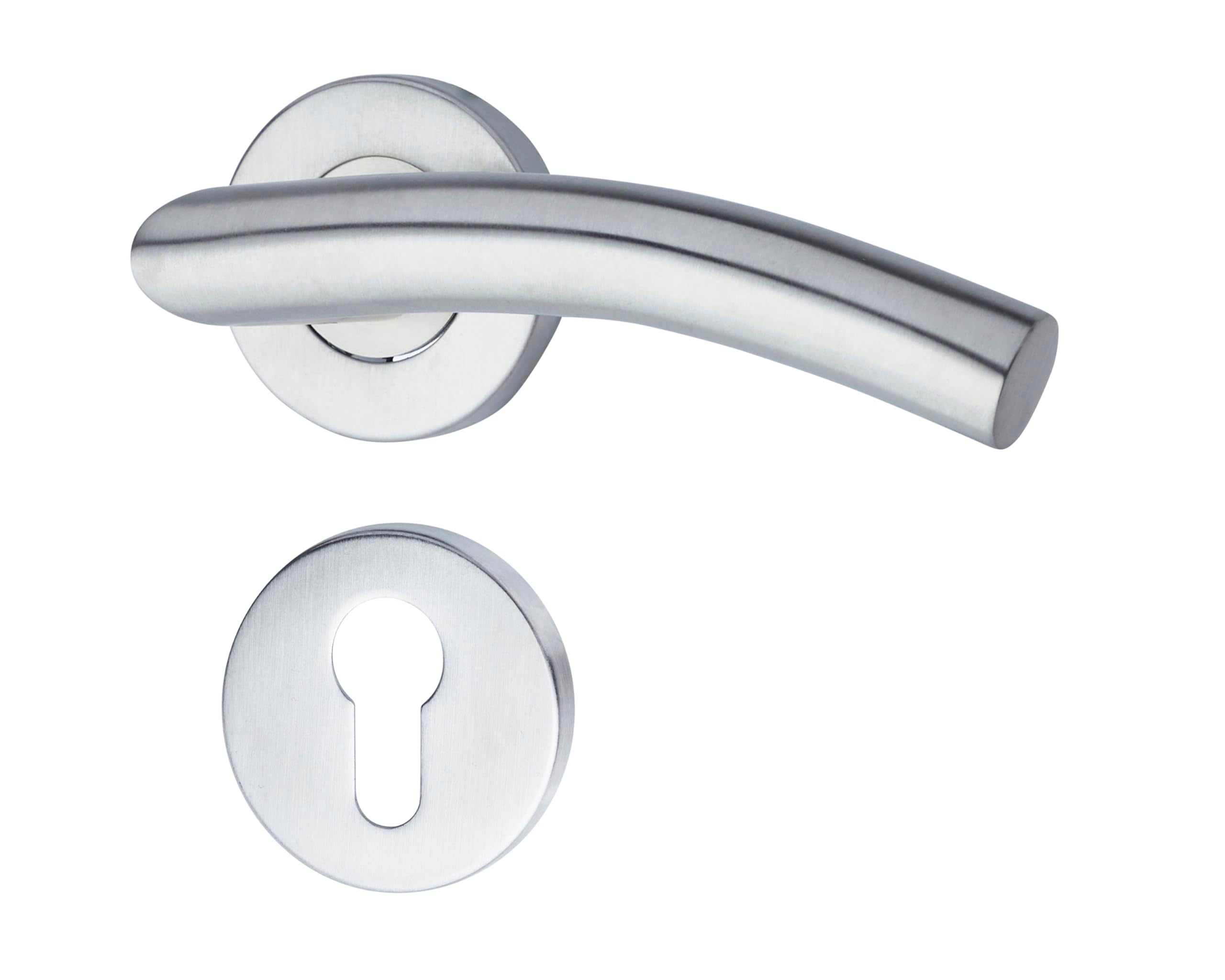 Maniglia Yale A L - Acciaio Inox, Per Porte Interne Ed Esterne, Design Moderno - Foto 12