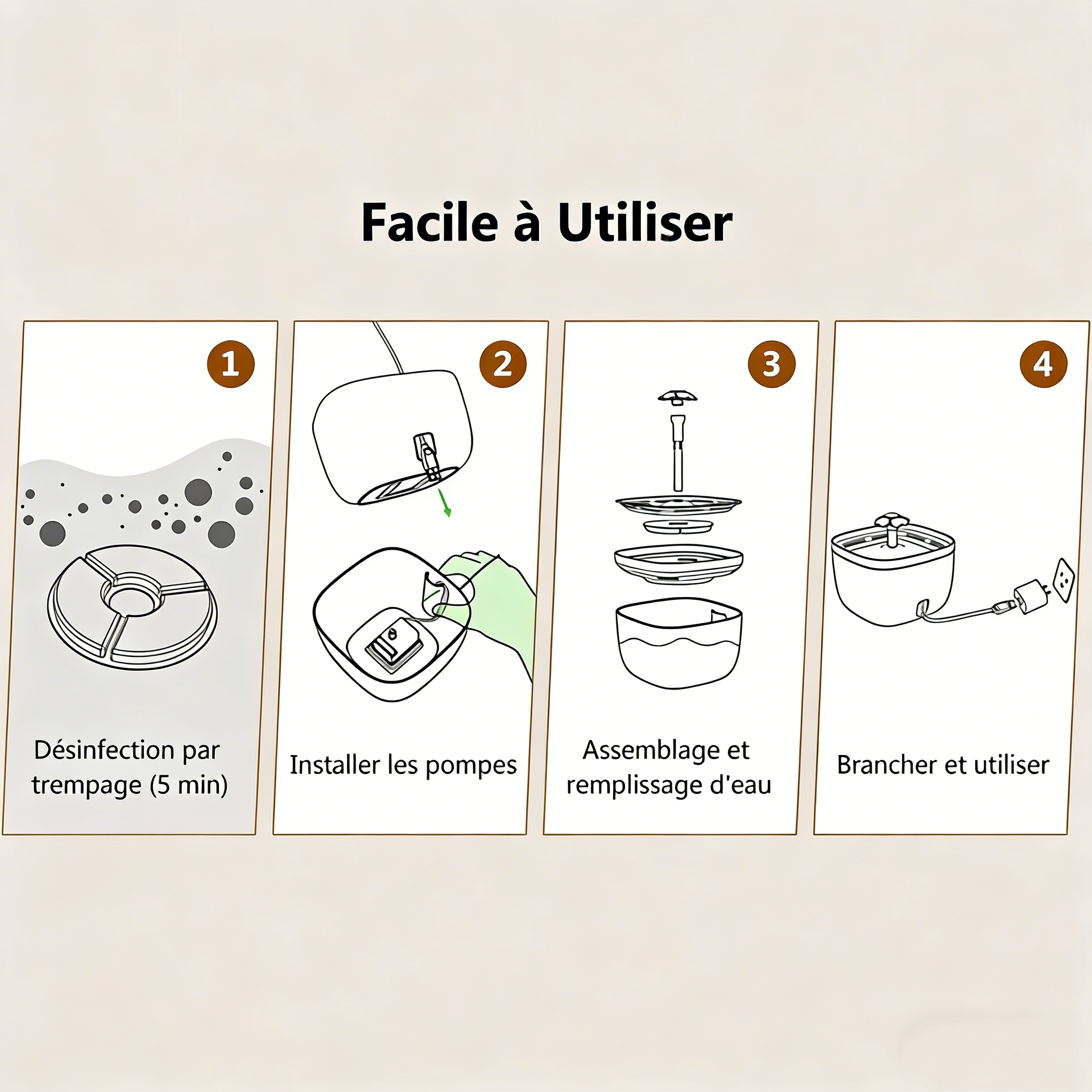 Distribuidor automático de tigela para animais de estimação 3L Dispensador de comida seca para gatos preto +fonte de água para animais de estimação 2L - 9