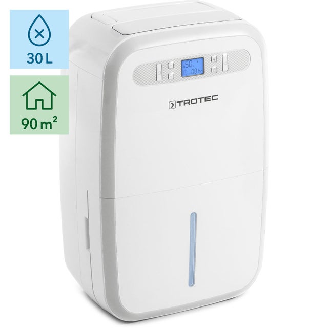 TROTEC Déshumidificateur d'air TTK 95 E pour 90 m² max. absorbeur d'humidité problèmes d'humidité