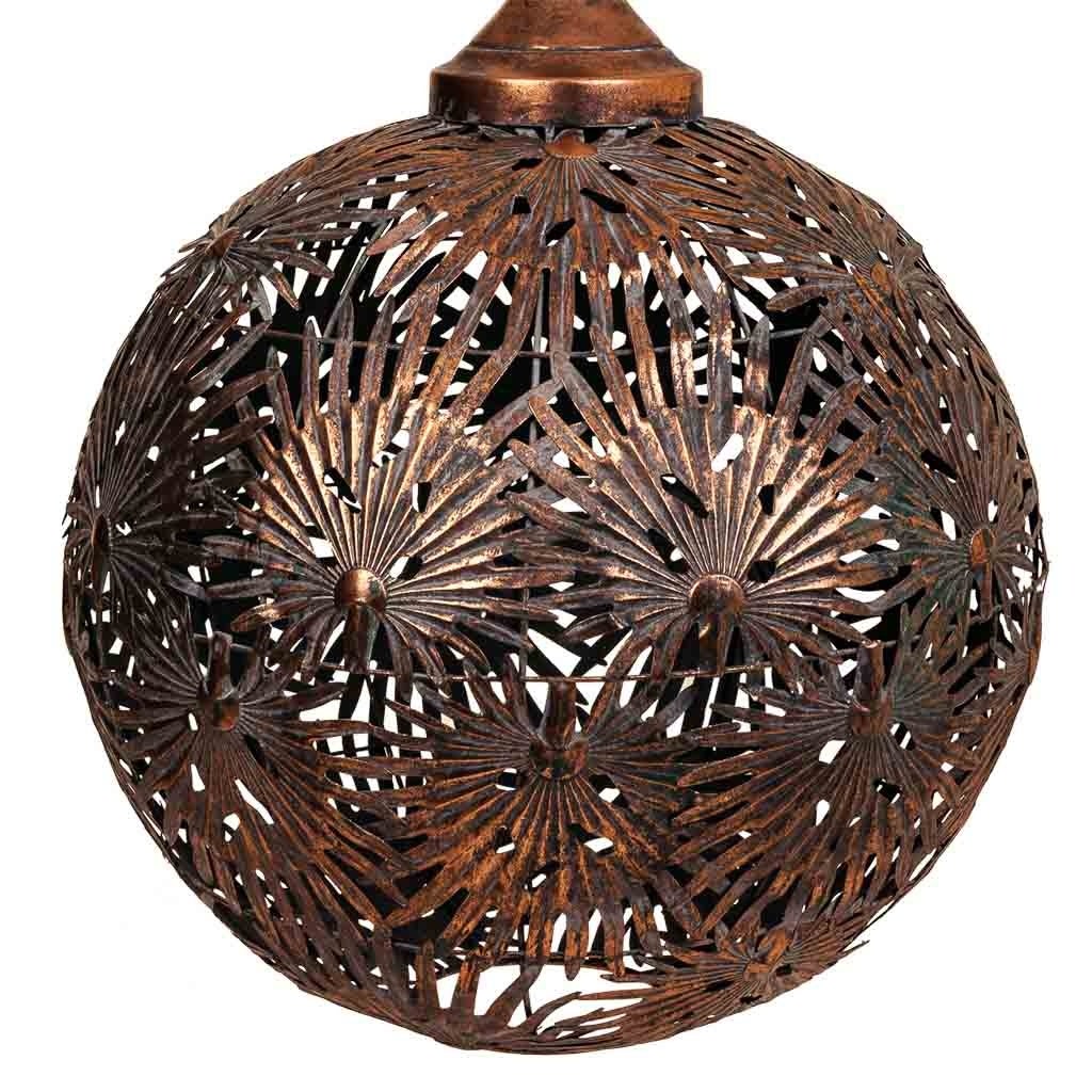 Lampe de plafond en métal doré 50x50x64/133h - 5