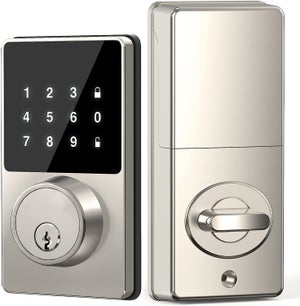 Serrure à Code Mécanique En Alliage Zinc - Verrou De Porte Réglable 10-65mm D'épaisseur