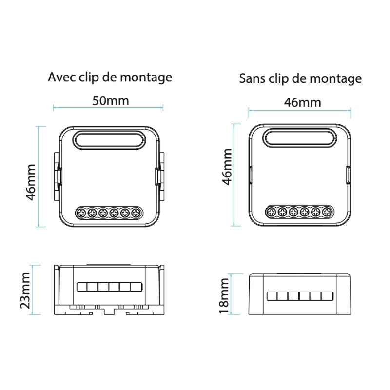 Module Interrupteur Volet Roulant Connecté WiFi - SILAMP - 2