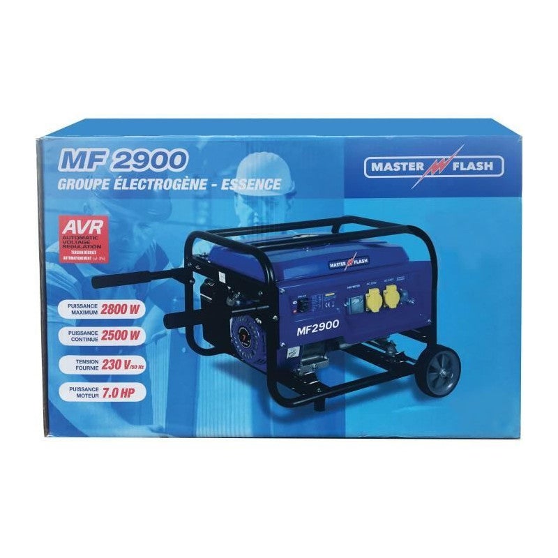 Groupe électrogene essence AVR 2900 W / 2500 W - 4