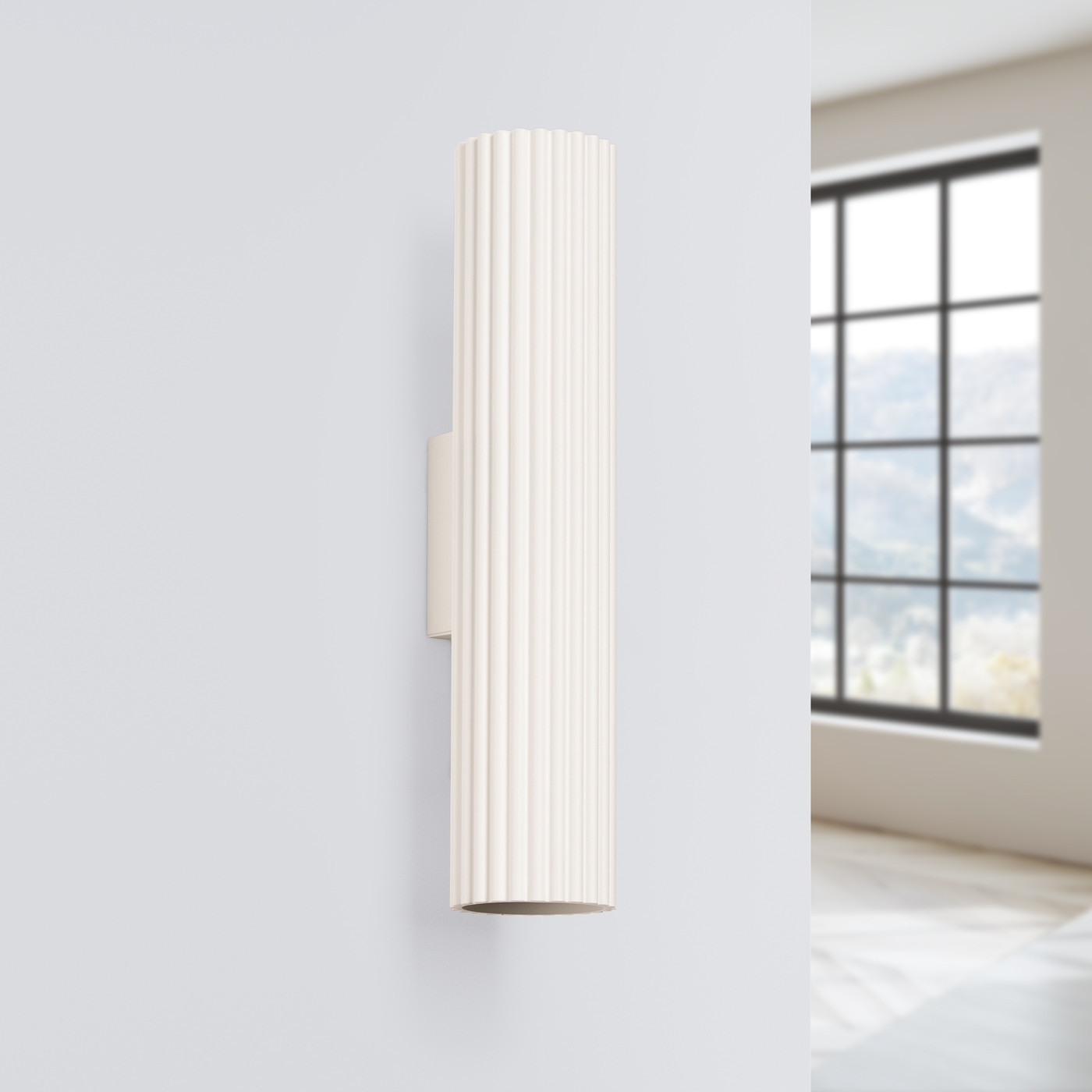 Kinkiet GLOOW 30 beżowy LED 4000K - 6.5x8.5x30cm Sollux