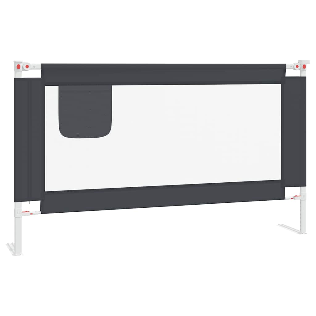 Sponda Letto Anticaduta Per Bambini – 1,8 M, Regolabile In Altezza (74-95 Cm), Doppia Sicurezza, Montaggio Facile