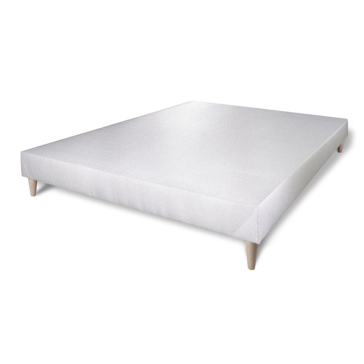Ensemble matelas 90 x 190 cm Active - Mémoire de forme - Ep : 24 cm - Ferme - sommier Blanc - 3