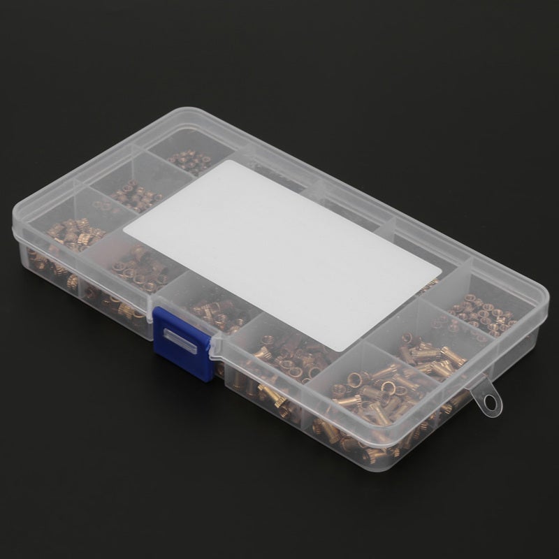 Lot de 450 écrous moletés en laiton moulés avec insert M2 M3 M4 | Leroy ...