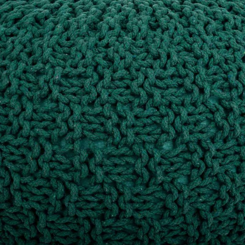 Puff de algodón trenzado 45x45x30 - 8