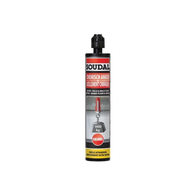Résine de scellement chimique CA1400 280ml - SOUDAL - 117257