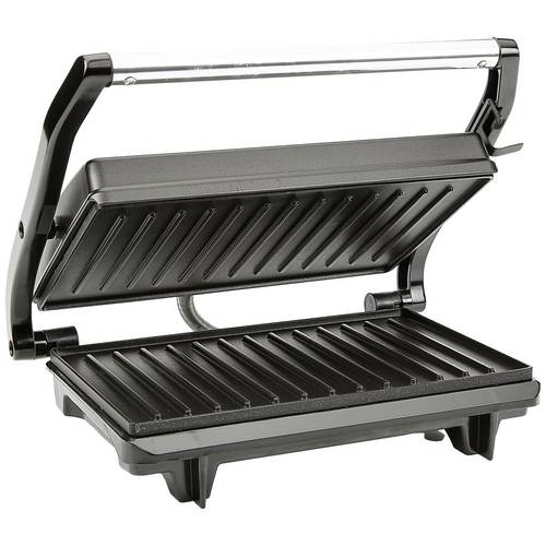 Grill de contacto Tristar GR-2650 700W 225x140mm con placas antiadherentes en color negro para cocinar sándwiches y carnes - Imagen 5