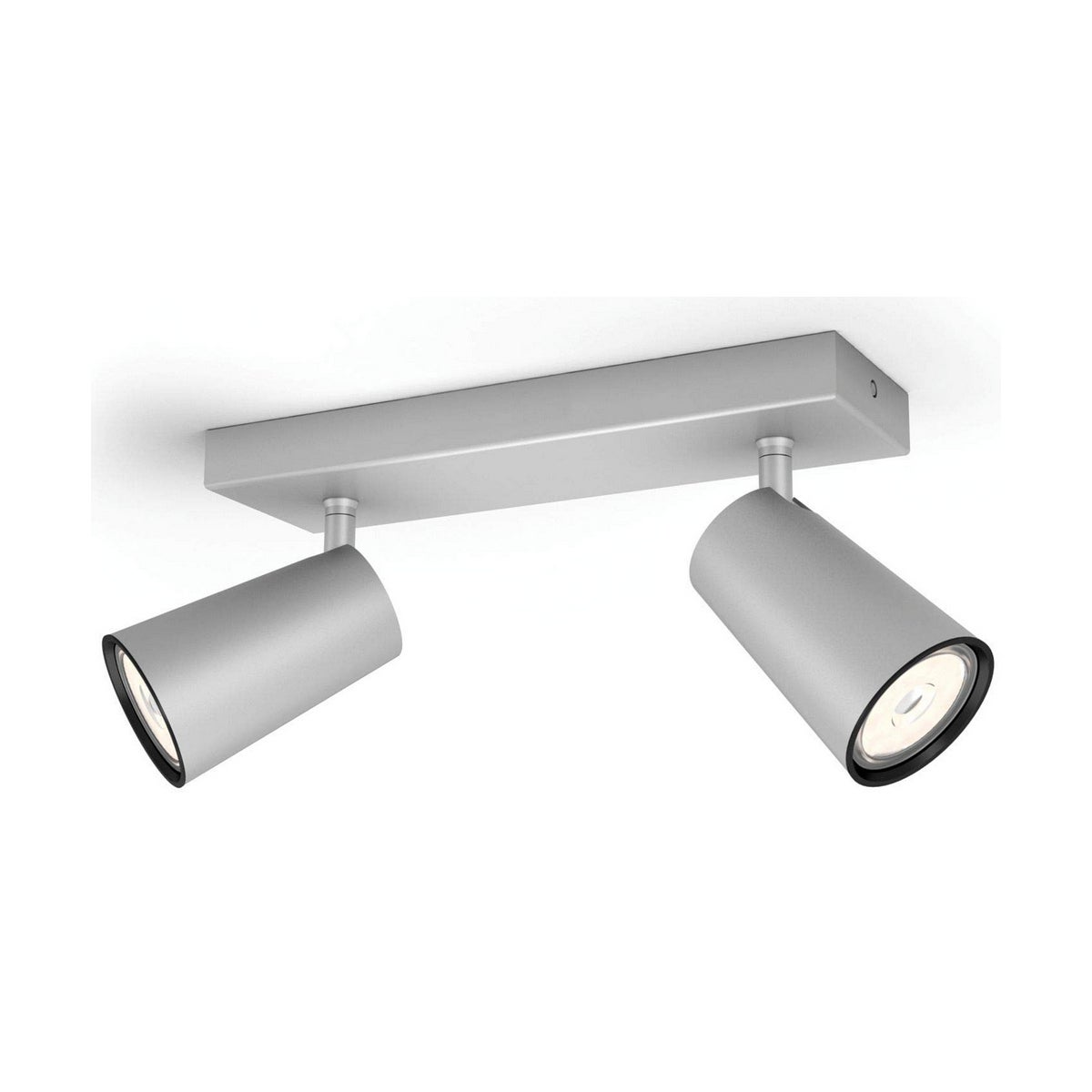 Lámpara de techo regulable PHILIPS - 2 focos - GU10 - metal - 93520 - 6