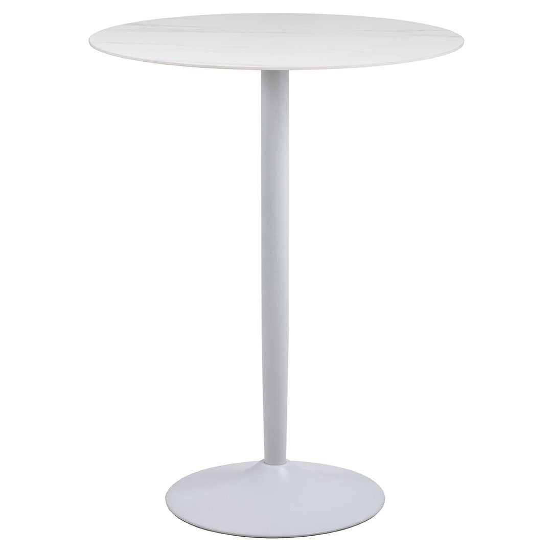 Malta stół barowy biały.