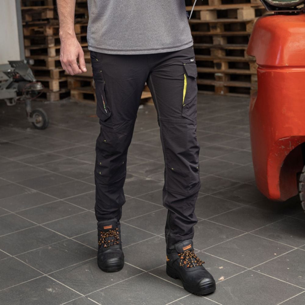 Pantalon de travail slim élastiqué Utopie - LMA - 1847-UTOPIE-60 - 3