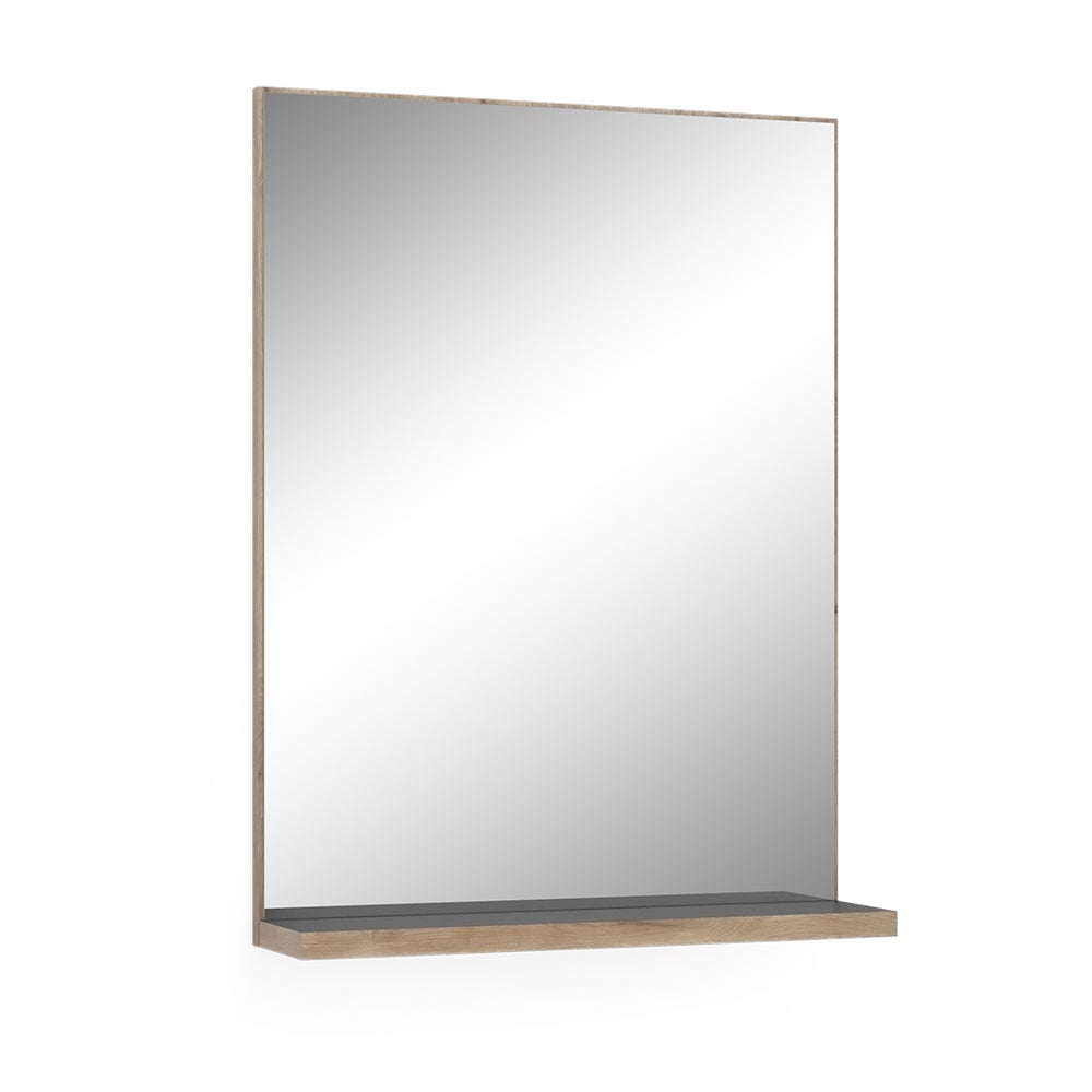 Vicco Lustro łazienkowe Niko, Antracyt, 60 x 80 cm