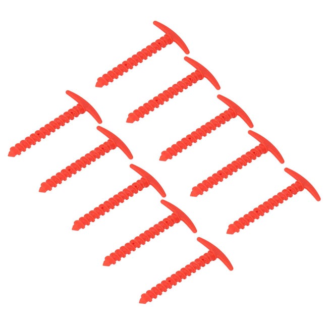 Dantolo Picchetti per tenda, 16 pezzi picchetti campeggio, 18 cm picchetti giard Dantolo Picchetti per tenda, 16 pezzi picchetti campeggio, 18 cm picchetti giard