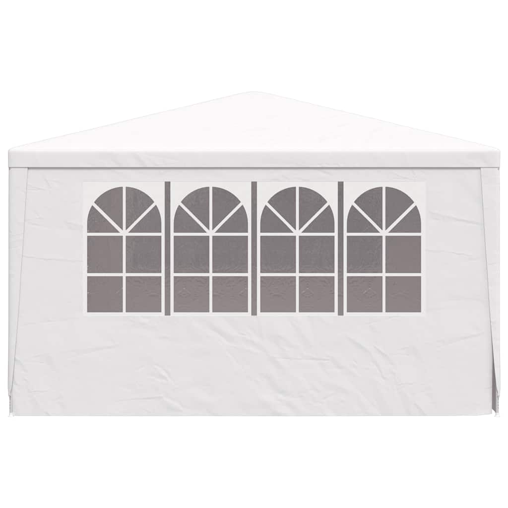 Maison Exclusive - Tente de réception avec parois latérales 4x4 m Blanc 90 g/m² - 5