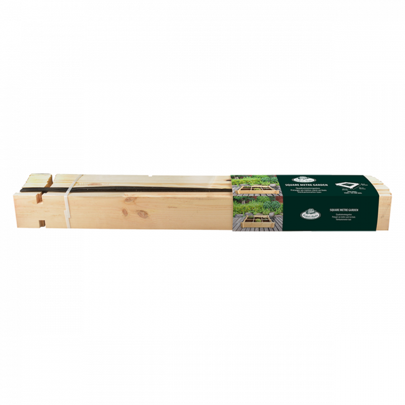 Carré Potager en bois 1 mètre x 1 mètre - 4