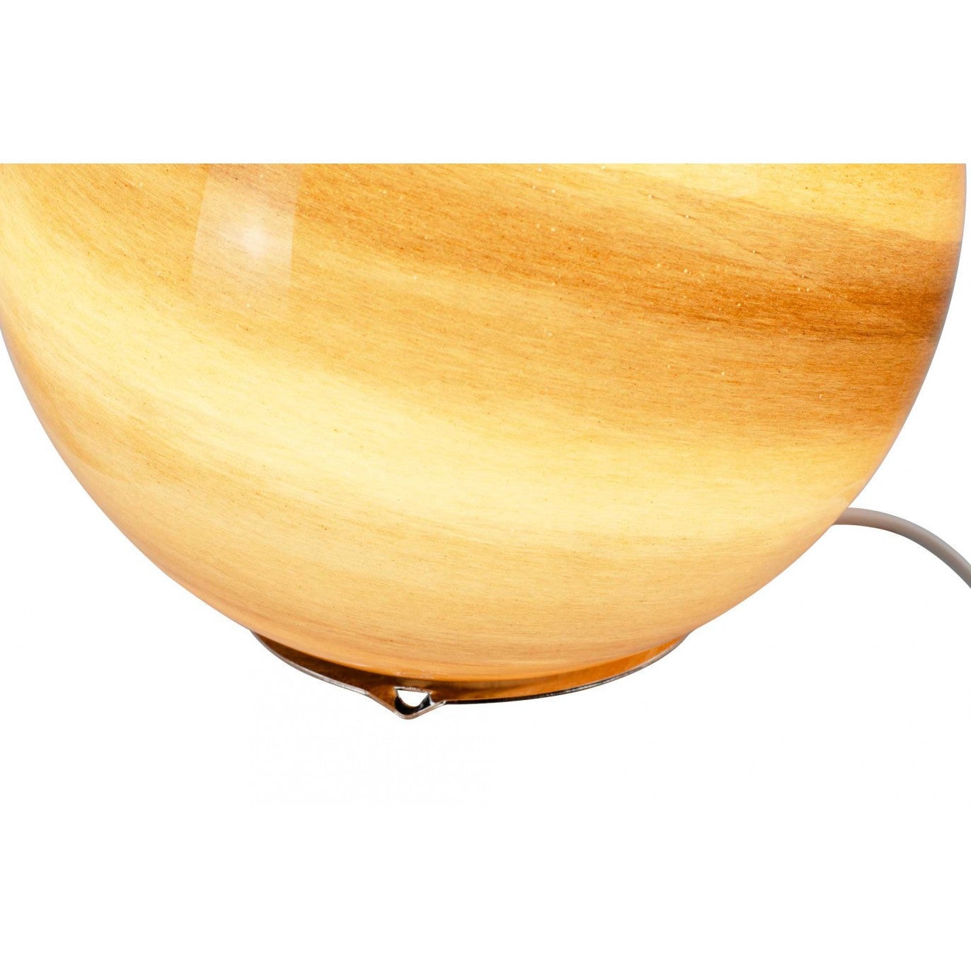 Lampe à poser en verre soufflé - ASTROLIS PM - Beige - C-Création - 5