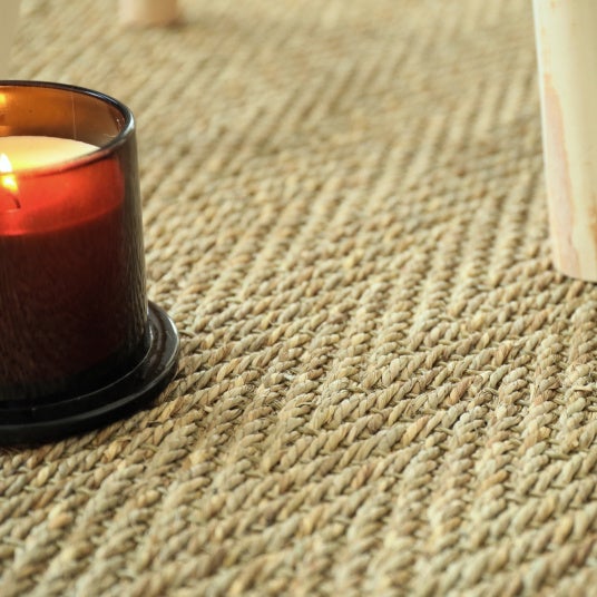 Jonc de mer - Bihar - Fin chevron - Rouleau de 2m x 2m - 4