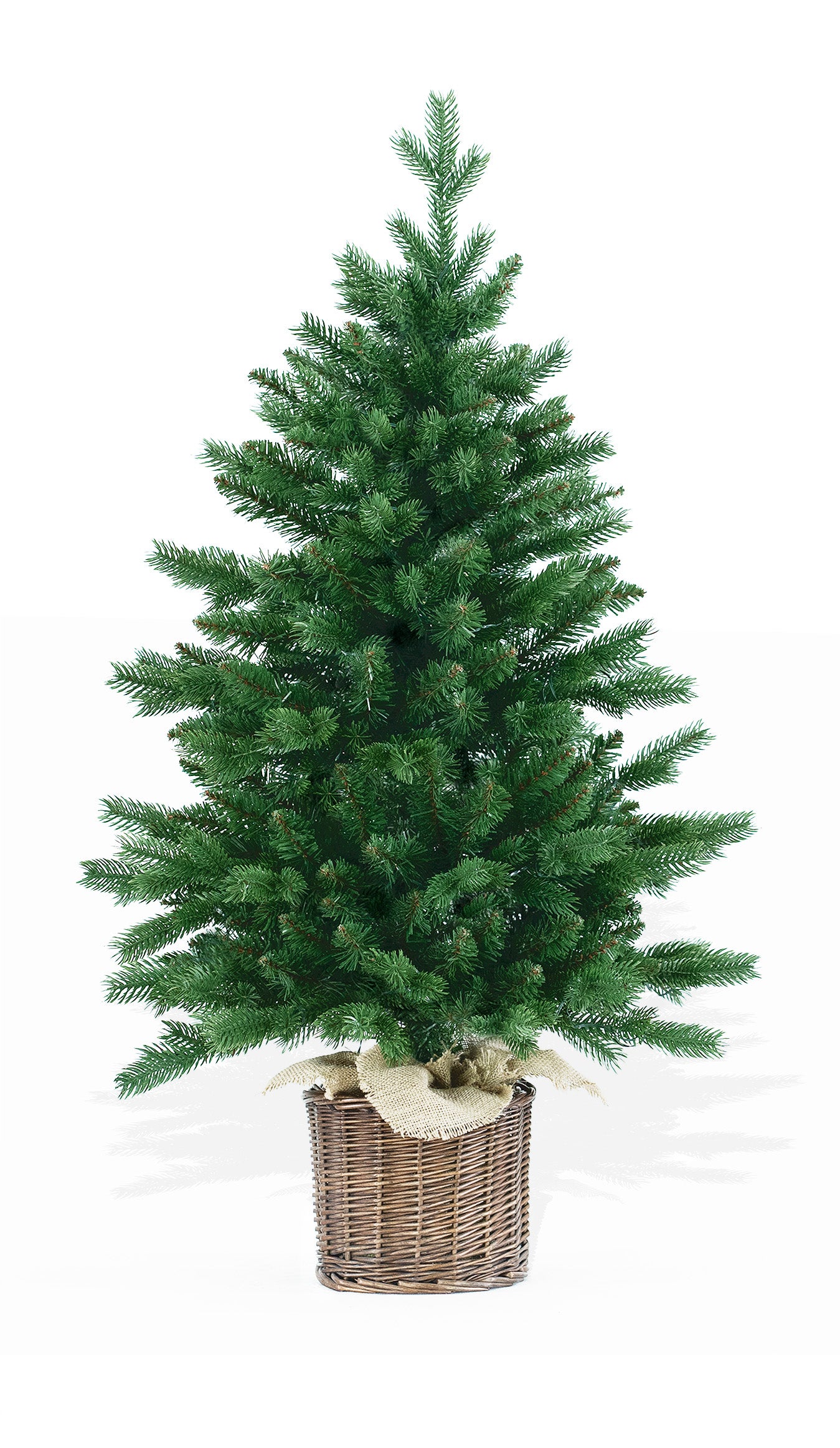 Albero di Natale da tavolo da 45 cm, mini alberi di Natale artificiali