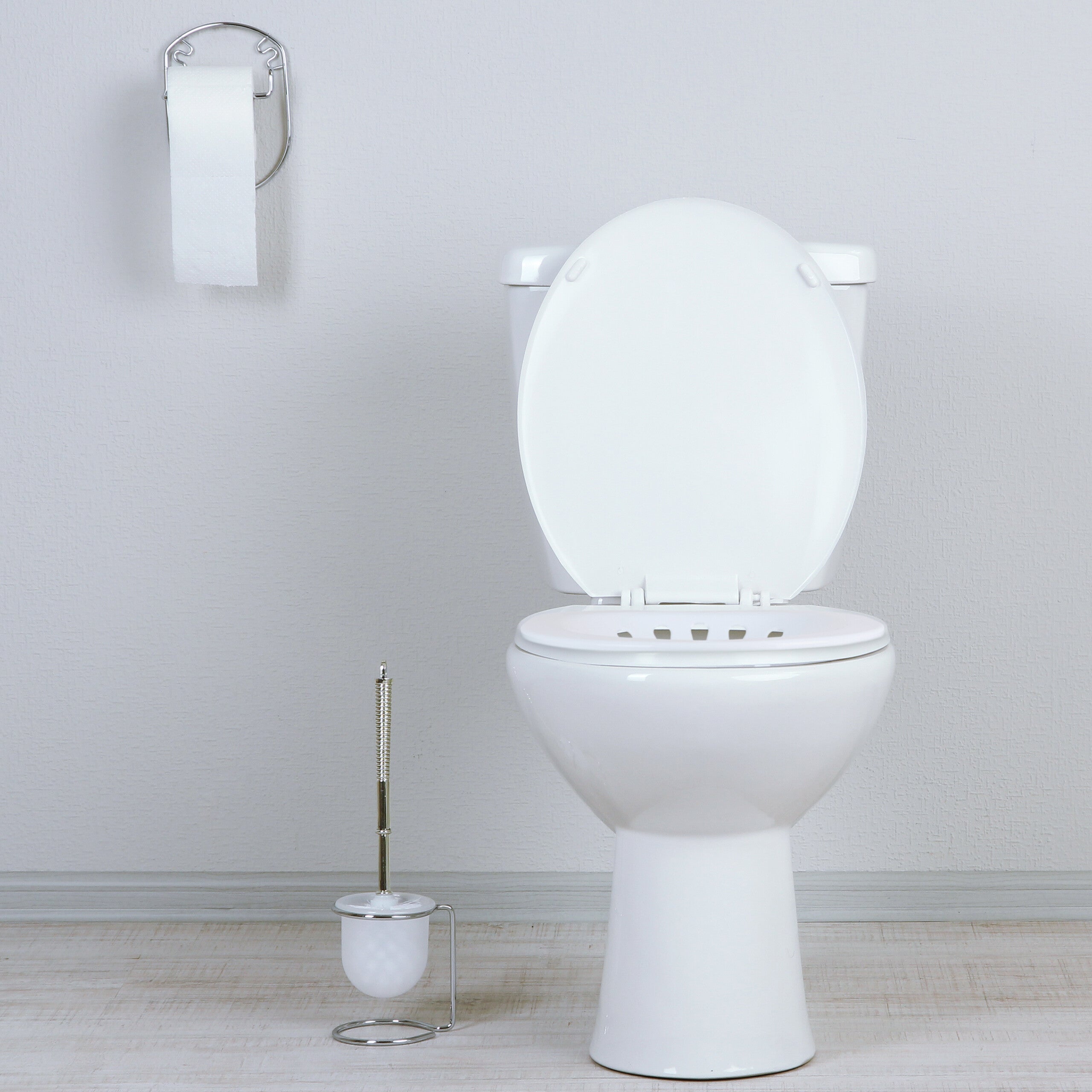 Bain de siège pliable pour WC, 12 x 36 x 39 cm, bidet en PP thermoplastique pour l'hygiène intime, blanc et gris, Relaxdays - 3
