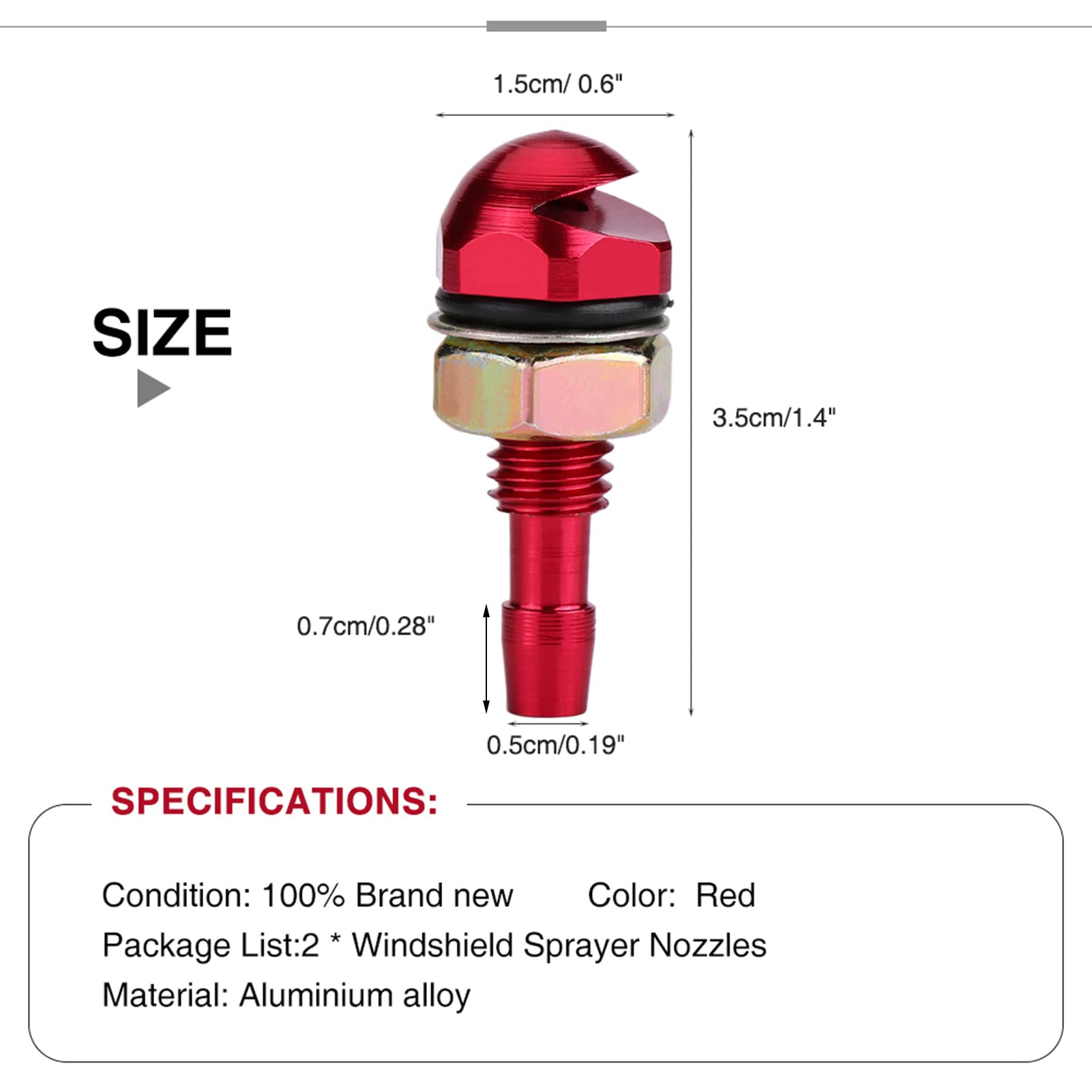 Colonnes lumineuses pré-configurées à LED Feu Fixe, Rouge / Vert, 120