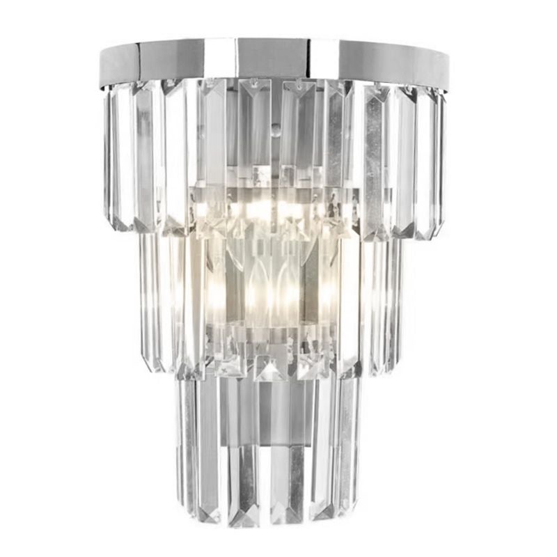 Lampa Kryształowa Kinkiet Toolight App1536-1W Chrom