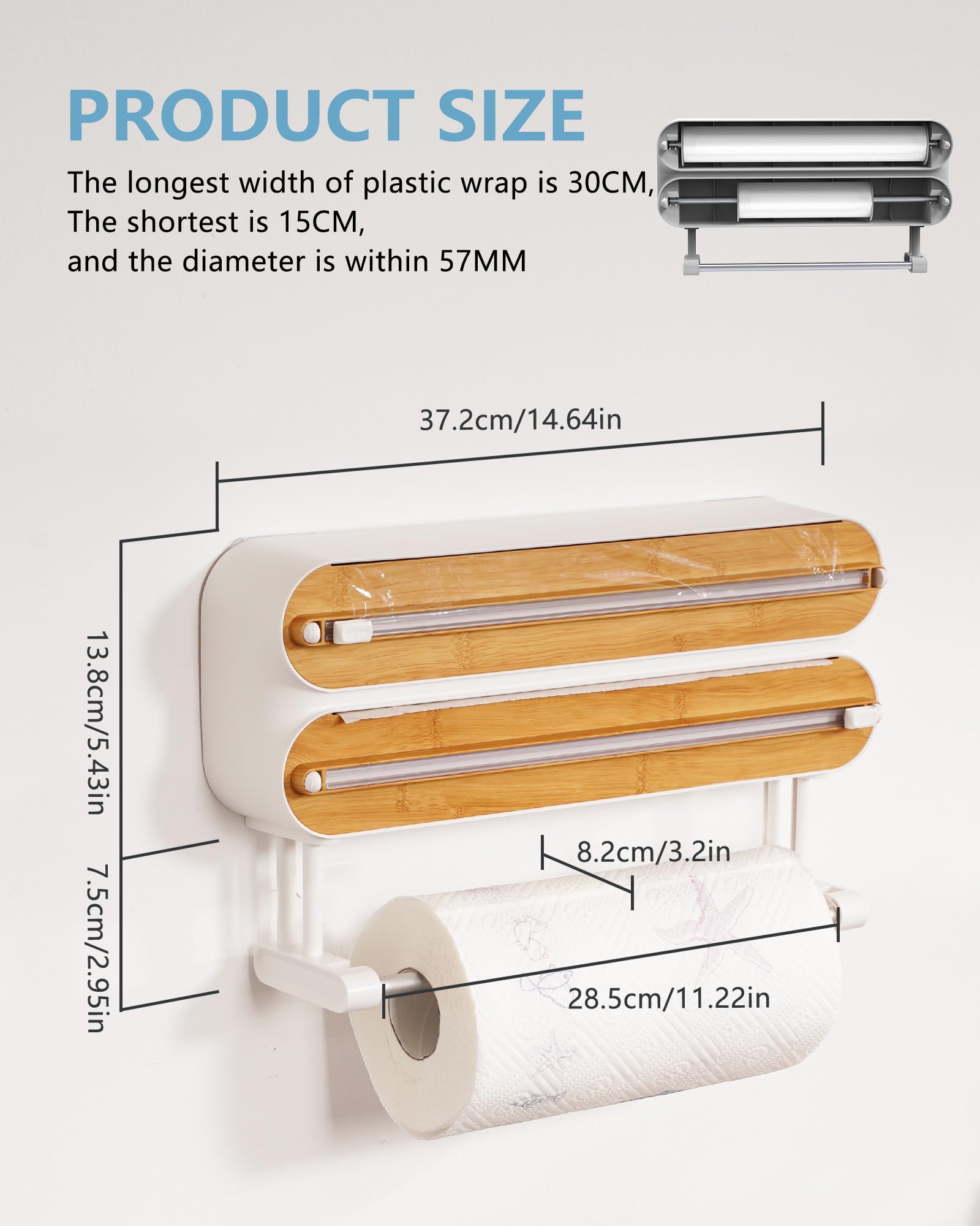 Distributeur D'essuie-tout Vintage Années 50 Kromex - Aluminium Mural Art Déco