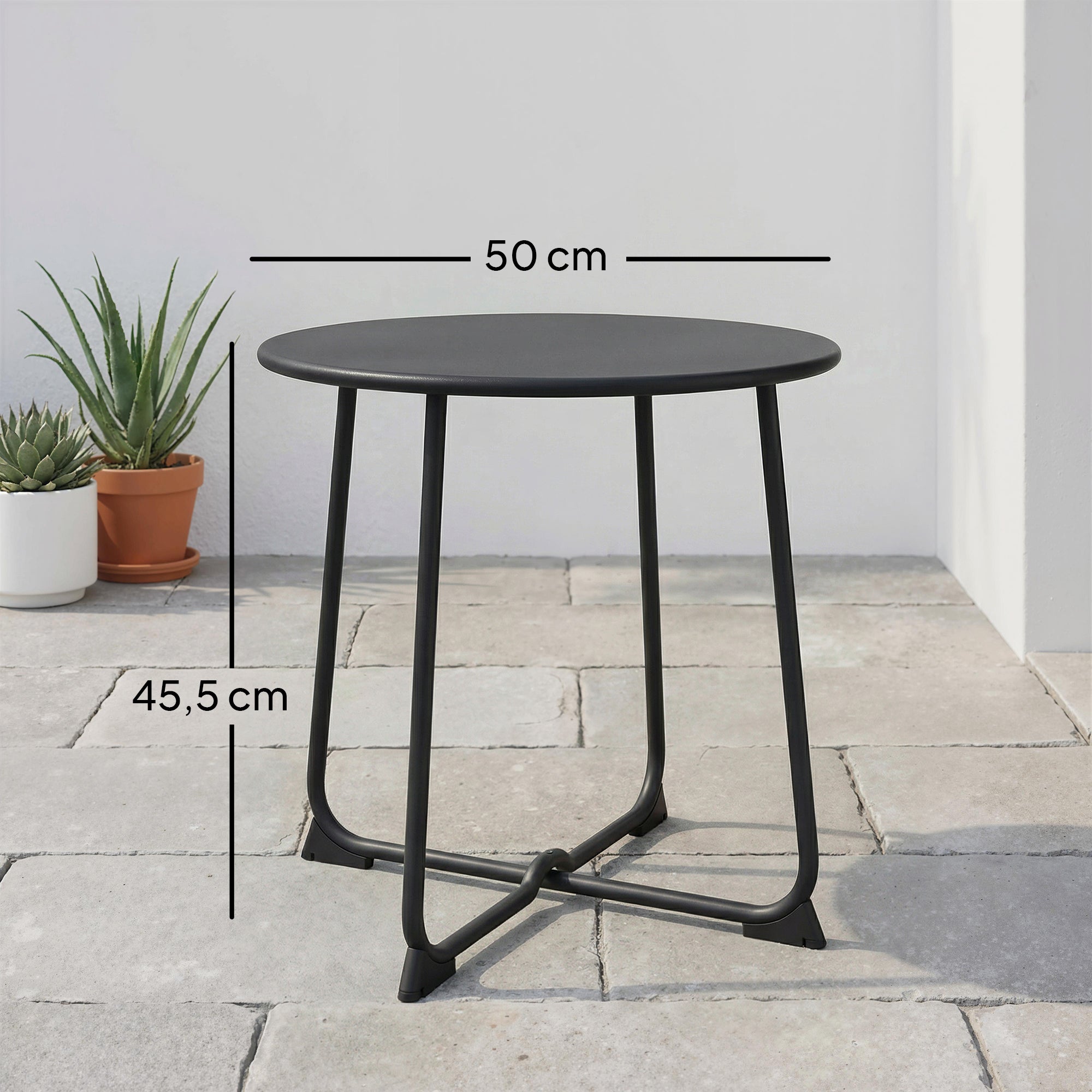 Table Basse Extérieure métal Outsunny - 3