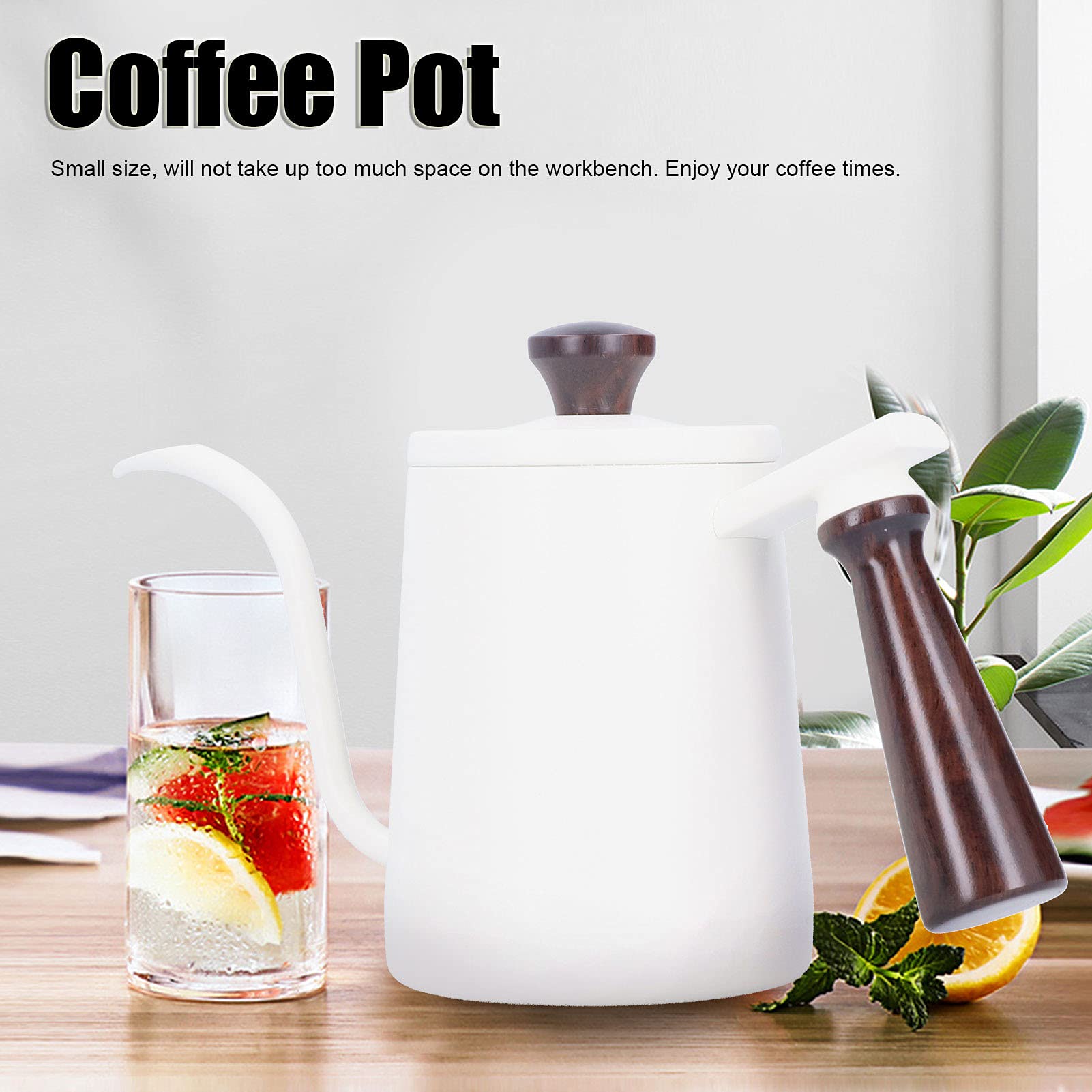 BOLLITORE CAFFÈ ELETTRICO A COLLO DI CIGNO IN ACCIAIO INOX ACQUA CALDA PER EROGAMENTO PRECISO SPINA UE 220V