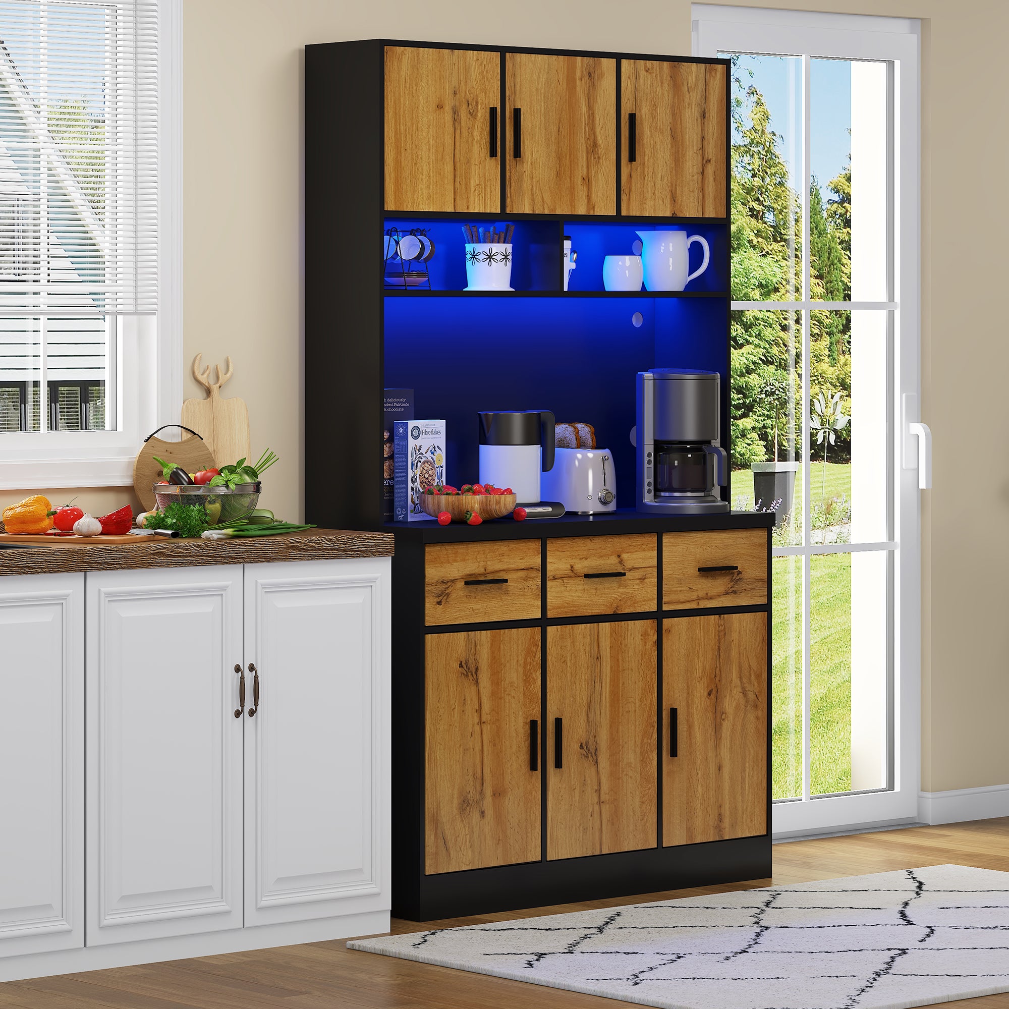 buffet-haut-multifonction-avec-led-t-l-command-meuble-de-cuisine