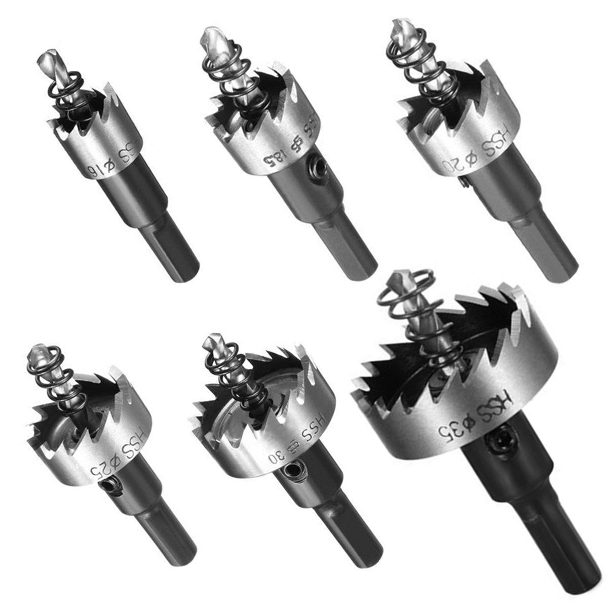 Scie Cloche / Trépan HSS 20mm Avec Mandrin - Pour Perçage Précis Sur Métal, Bois, Plastique
