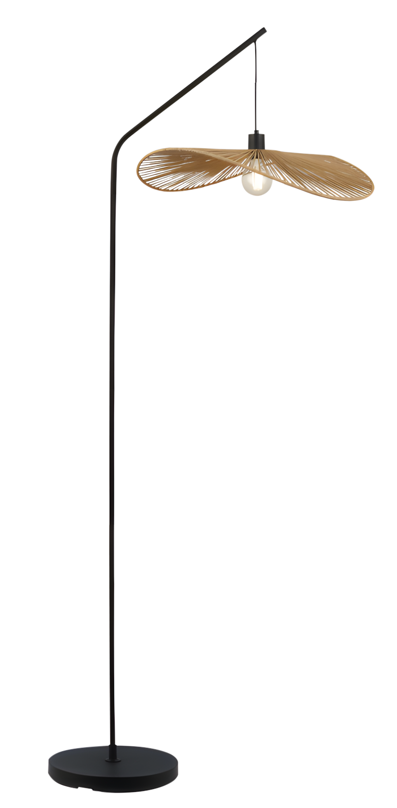 Lampa Stojąca Podłogowa Toolight App1829-1F Brązowy