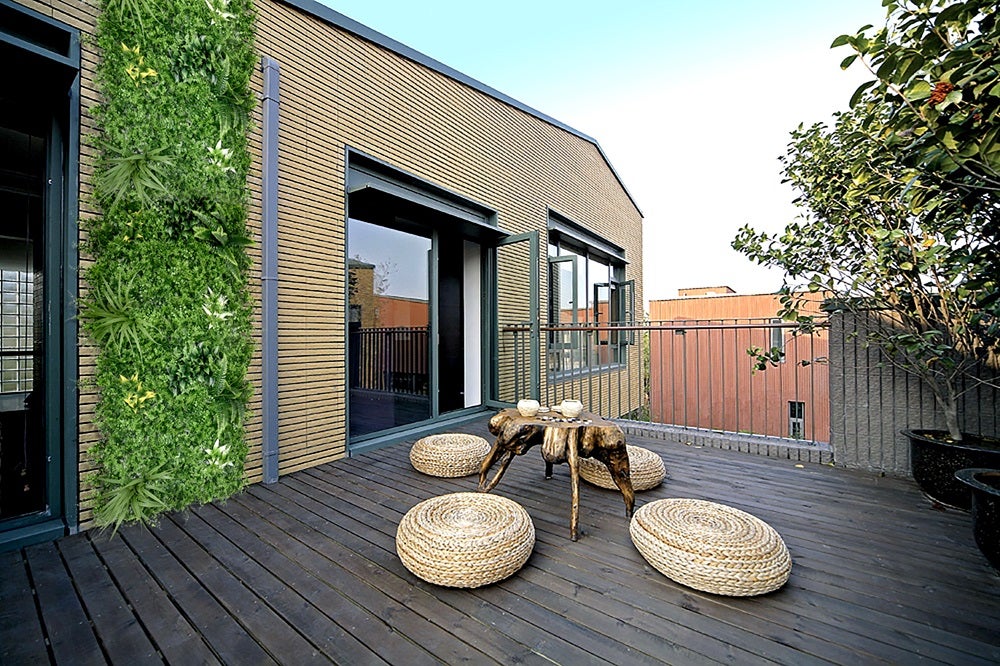 LOT de 5M² Mur Vegetal Artificiel Fougère Dense MGS décoration murale - 5