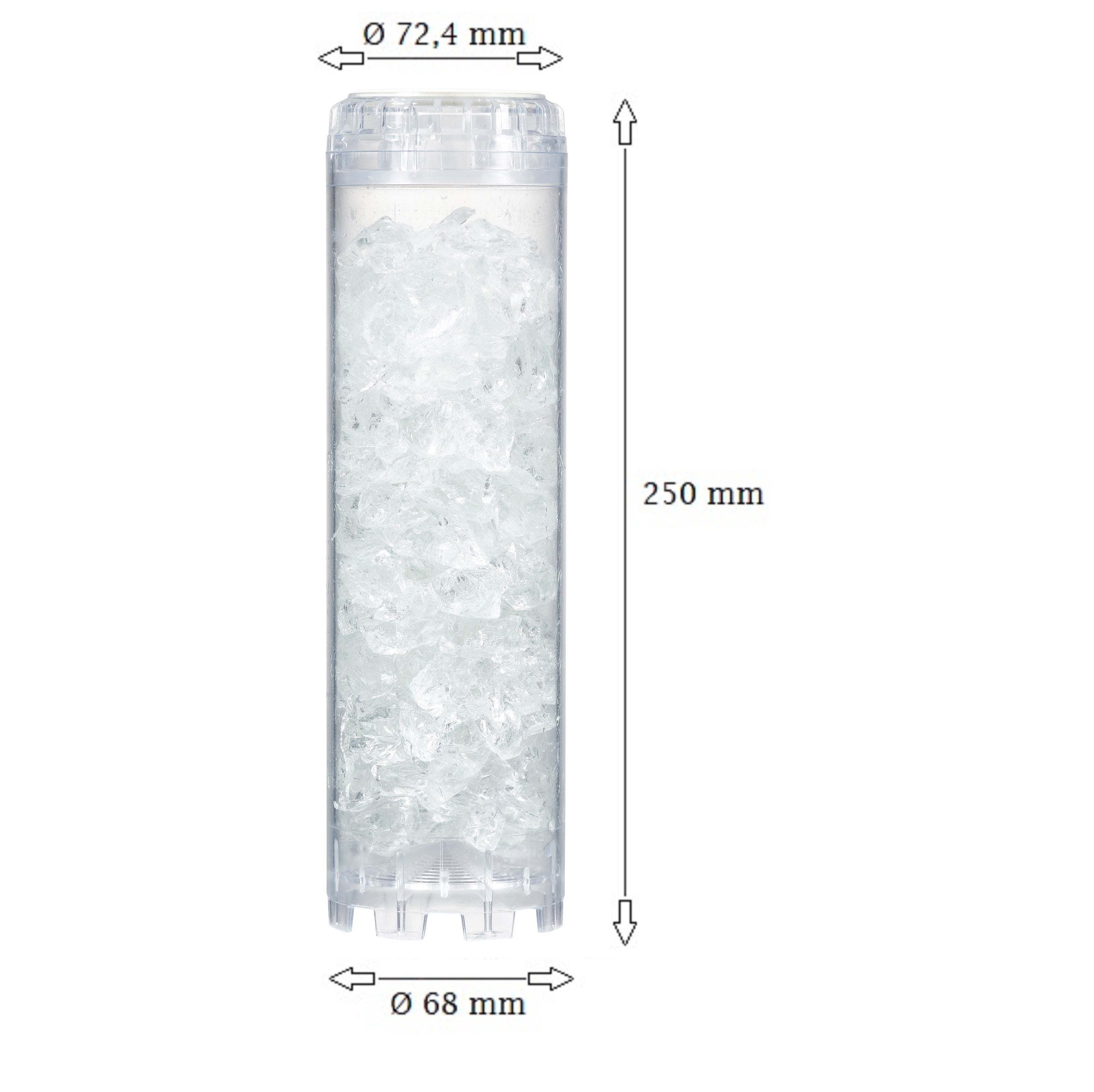 Kit cartouche anti-calcaire polyphosphate + cartouche anti-impuretés efficacité 12 mois ORIA - 5