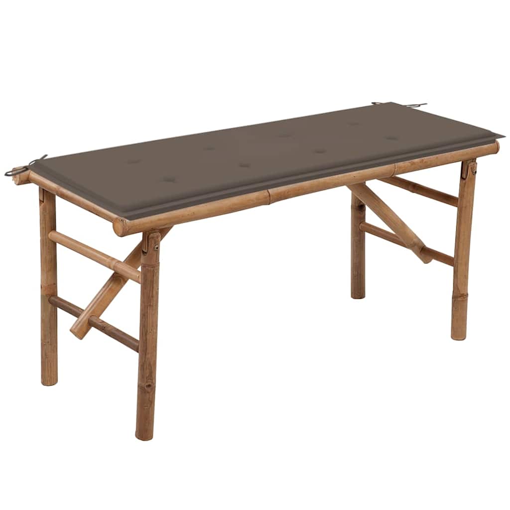 Banc De Méditation Pliable En Bambou – Avec Coussin, Verrouillage Magnétique – Ergonomic, Antidérapant – Pour Yoga, Prière, Cérémonie Du Thé