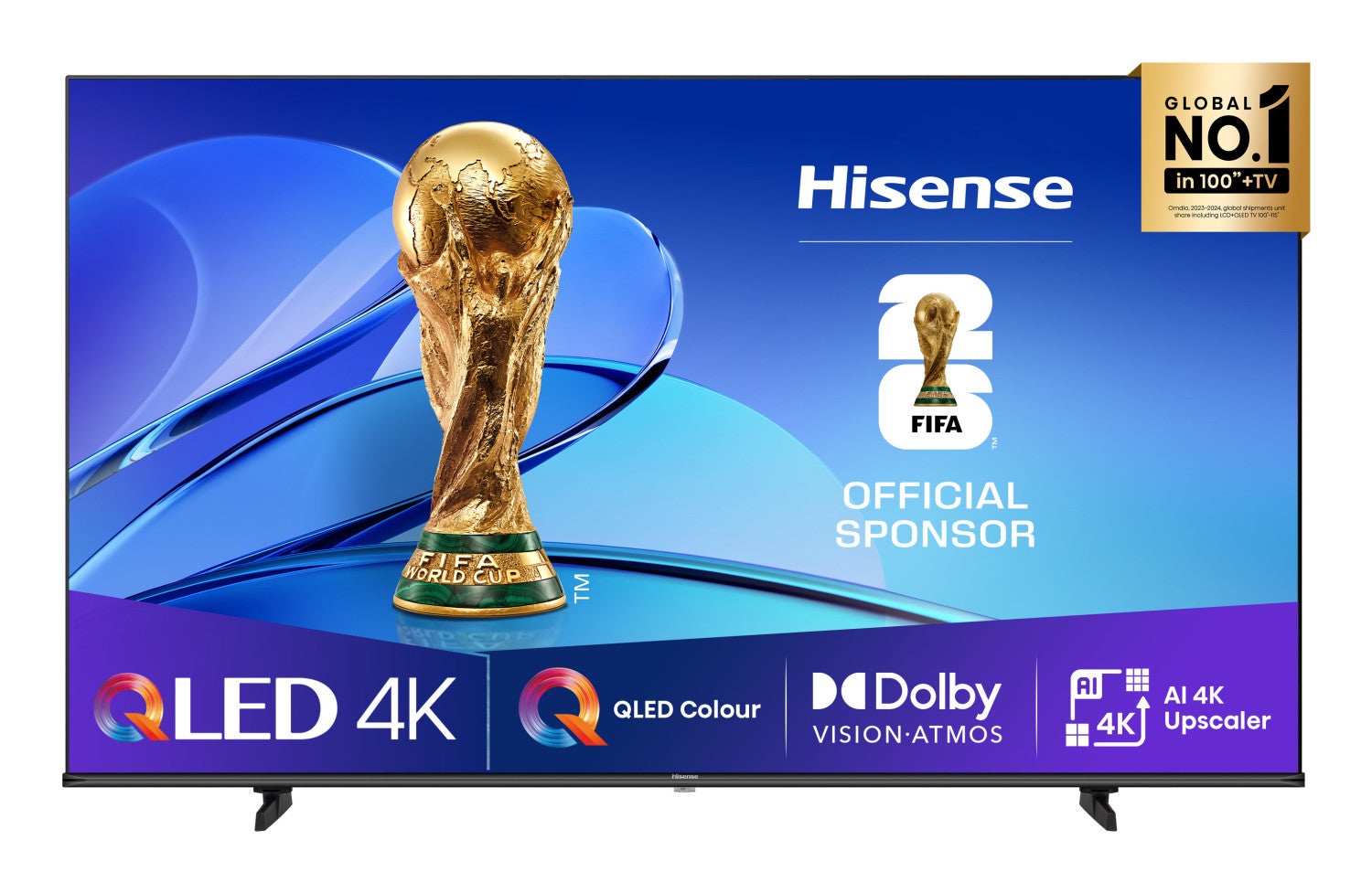 Hisense Negro Tv Qled 50" 50E7q 4K Bluetooth Hdmi 2.1 Alexa Dolby Vision Atmos E - Imagen 3