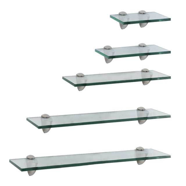 Estante Vidrio Claro Baño 40 cm