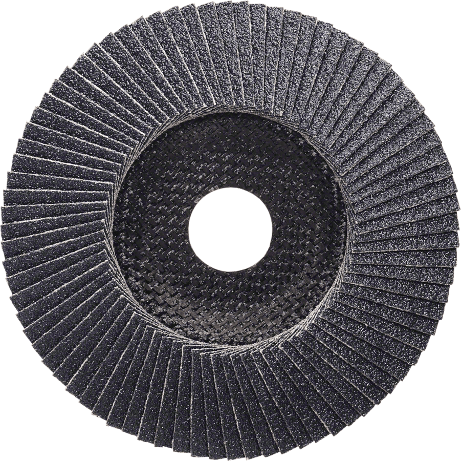 Bosch 2 608 607 368 - Disco lamellare con grana 120, 125 mm, diametro foro 22,23 mm, confezione da 1