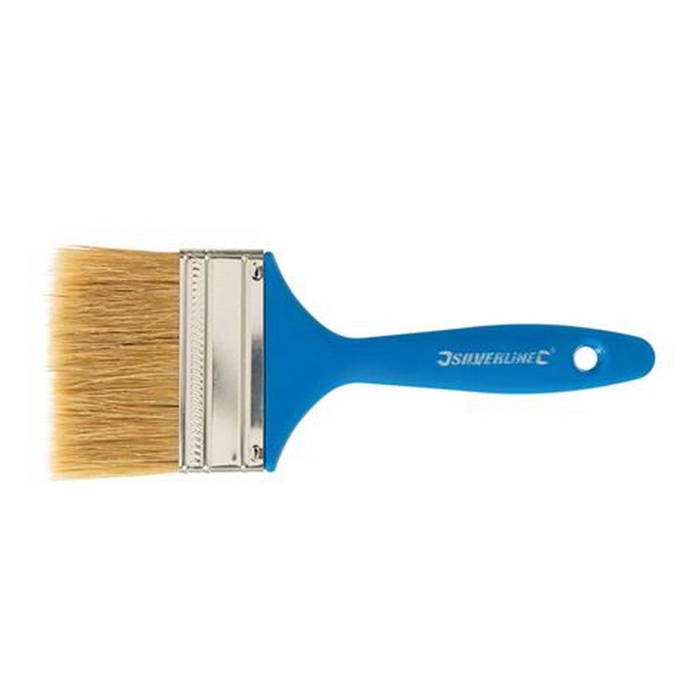 LOT DE 5 PINCEAUX PLATS DE 75 mm - 2