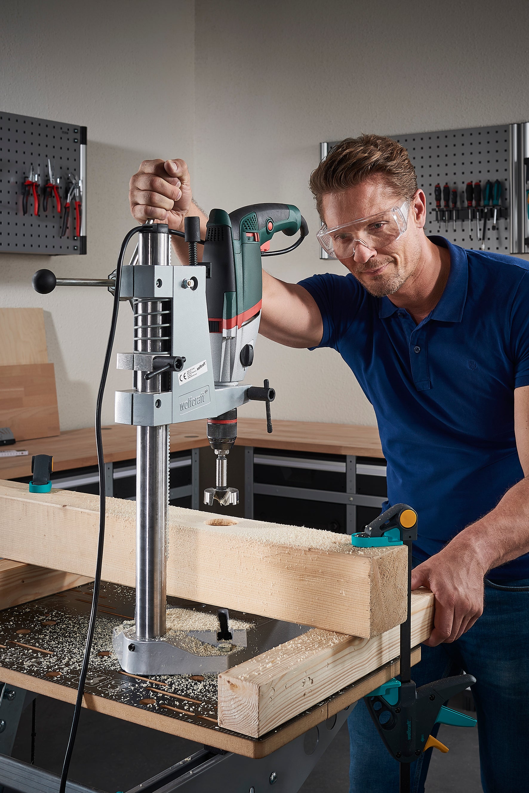 Broca Forstner, Ø de 35 mm- wolfcraft 3322000 - 3