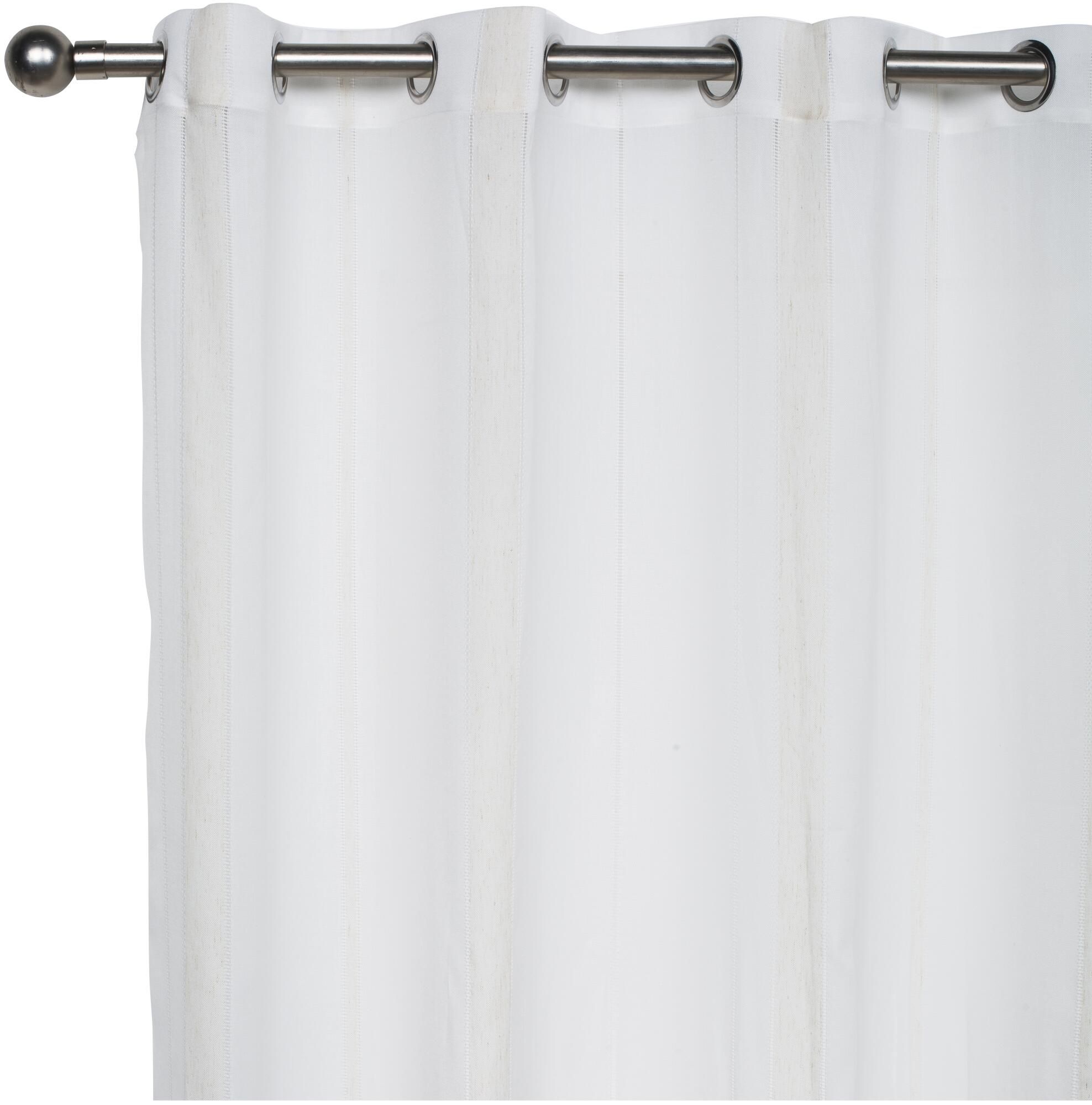 Rideau à oeillets Aranjuez INSPIRE rayures beige 140x280cm - 8