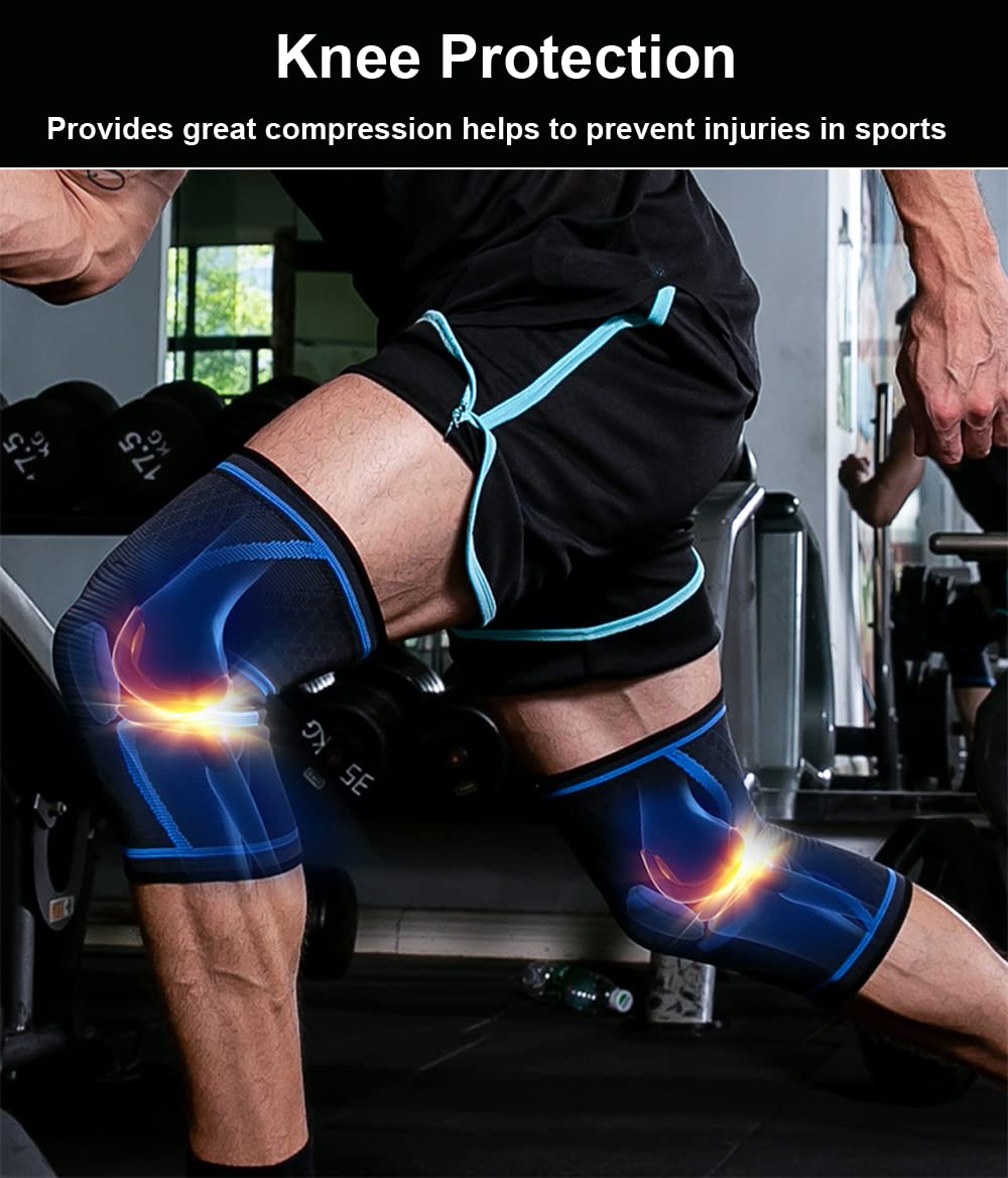 Genouillère Genouillère Sport Genouillere,Genouillere Arthrose Genou Genouillères pour Femmes/Hommes,Soutenir l'arthrite,les douleurs articulaires - 3